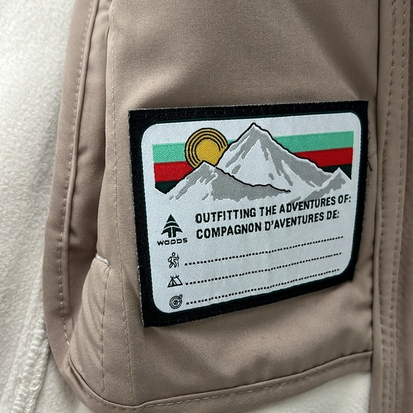 Woods Girls' Erris Heritage Sherpa Jacket XS - Picture 5 of 7